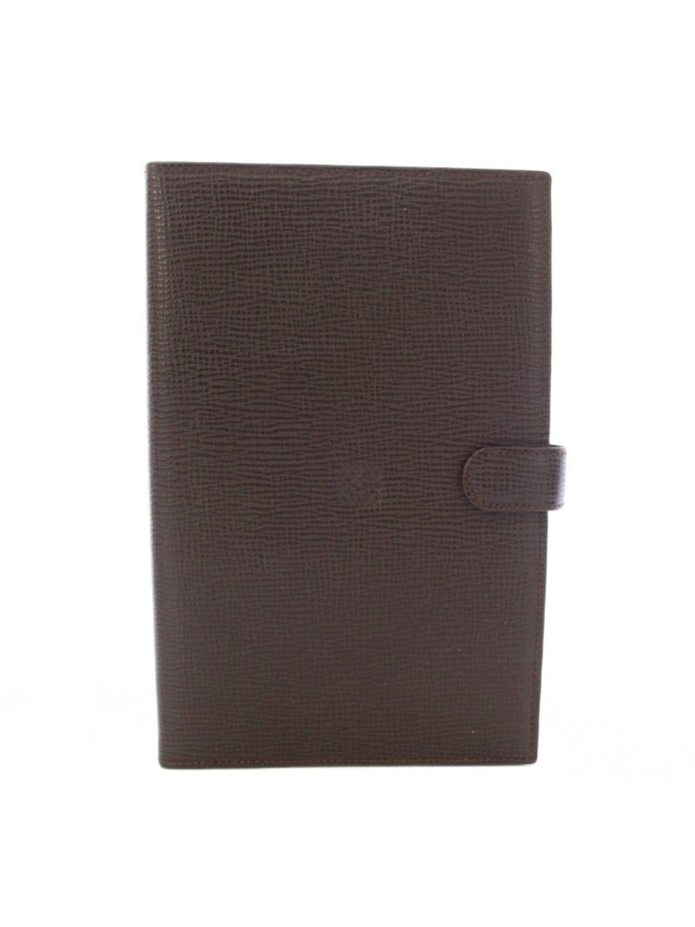 Loewe Anagram Planner Cover Leather with Ballpoint Pen Brown